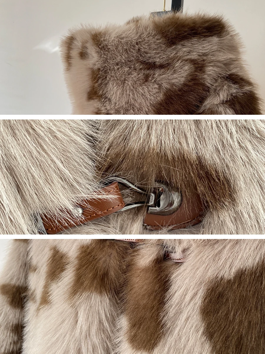 Imitation Fur Lamb Fox Fur Jacket Women 2023 Winter Clothes New Loose Warm Thickened Hooded Jackets Streetwear Long Sleeve Coat