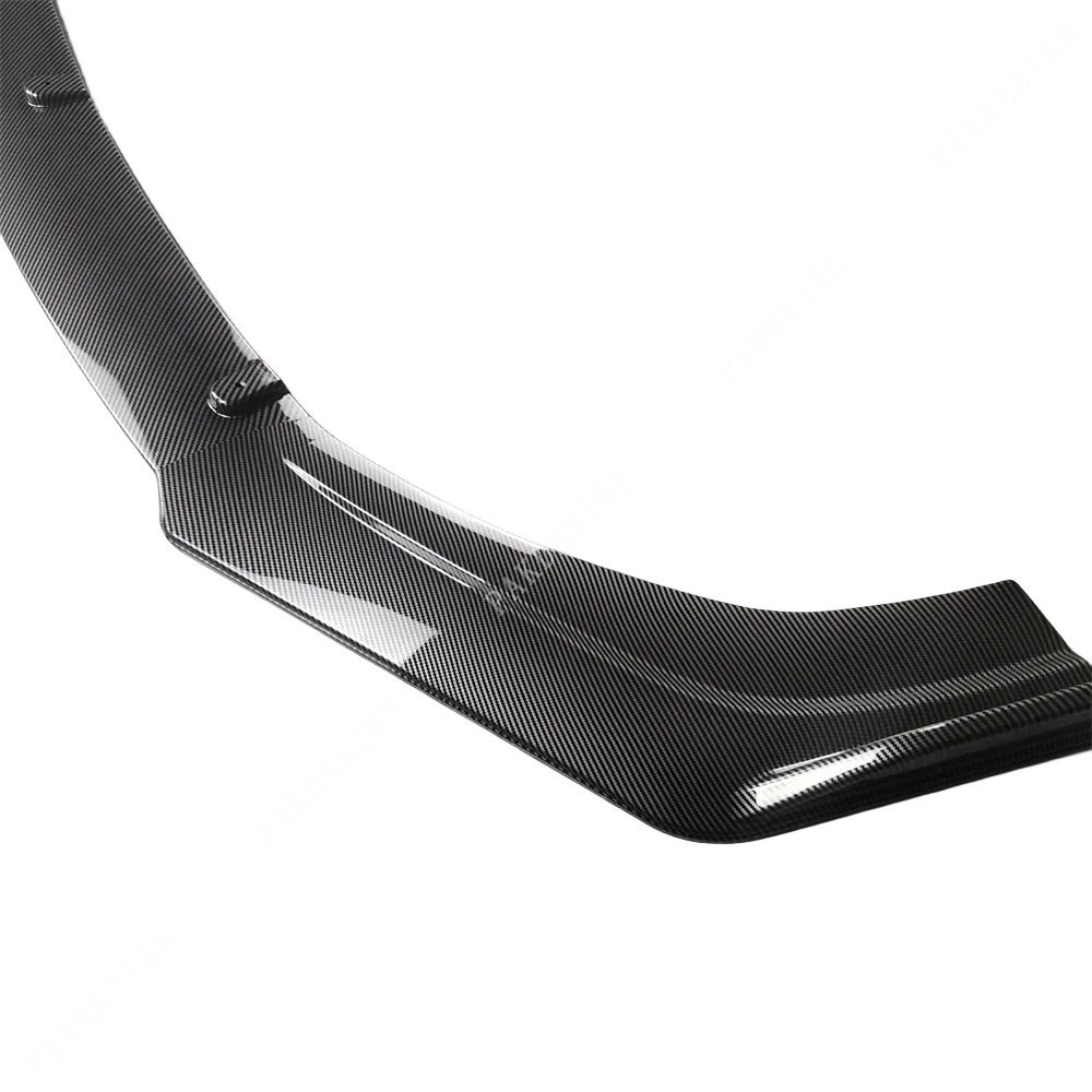 아우디 TT 8J TFSI FSI TDI 표준 2006-2014 BodyKits 액세서리 튜닝을위한 자동차 앞 범퍼 립 스포일러 디퓨저 스플리터