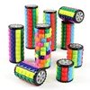 3D Cylinder Rotate Slide Logic Restless Hand Game Puzzle Fidge Toy Magic Cube Stem Educational Toy for Kid Stress Release 1