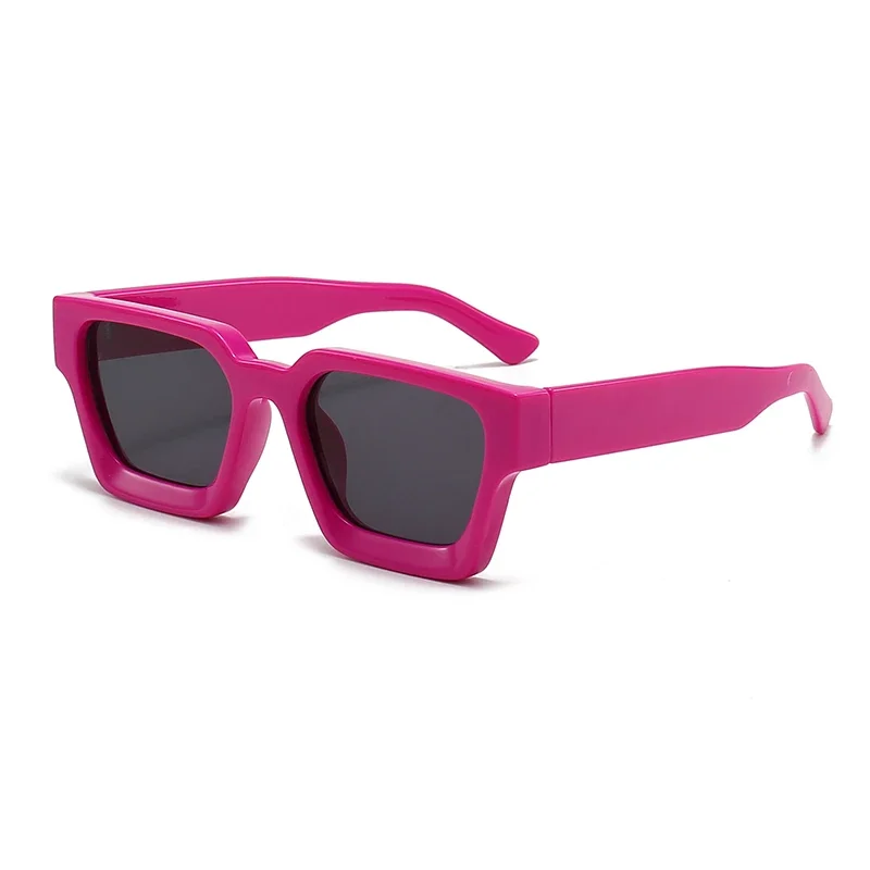 Luxury Retro Square Sunglasses - Unisex Designer Shades with UV400 Protection in Trendy Green
