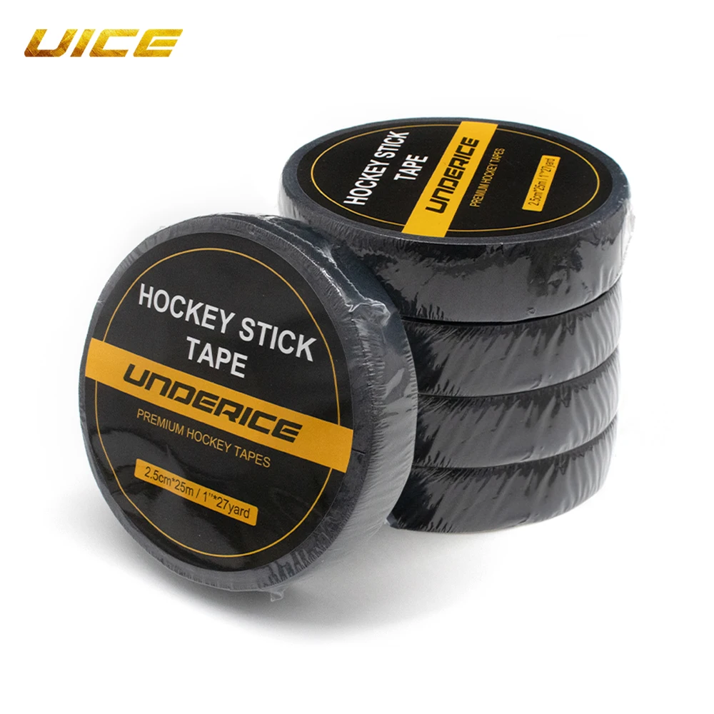UICE Ice Hockey Tape 5pcs Hockey Stick Tape Self-Adhesive Badminton Handle Hockey Grip Tape Roll Anti-slip Sport Accessory