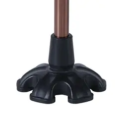 Universal Self - Standing Rubber Cane Tips - Portable Replacement (WHITE)
