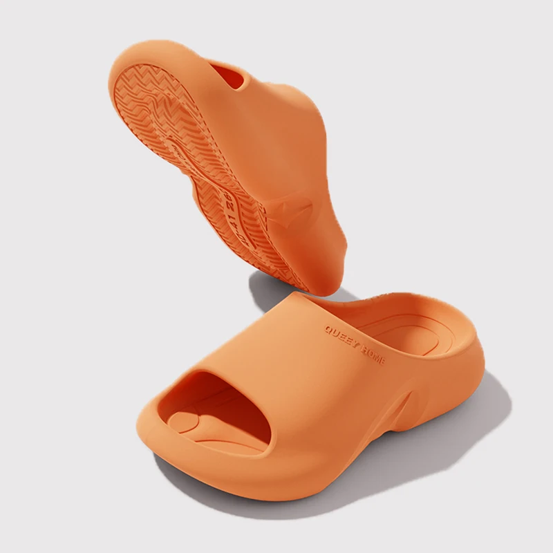 2025 New EVA Pillow Slippers for Women Lightweight Non Slip Shower Home Slides Woman Soft Sole Beach Flip Flops Couple Shoes 5