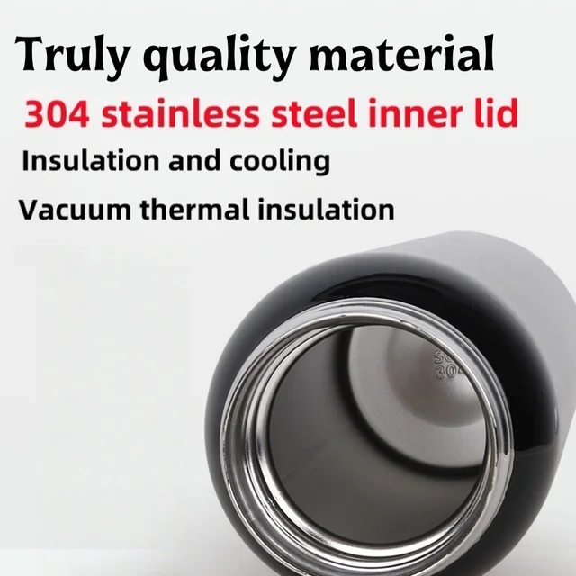 Stainless Steel Thermos Bottle Ideal for Outdoor Activities, Cycling Sports Keep Hot or Cold Easy to Carry Durable Water Bottle 2