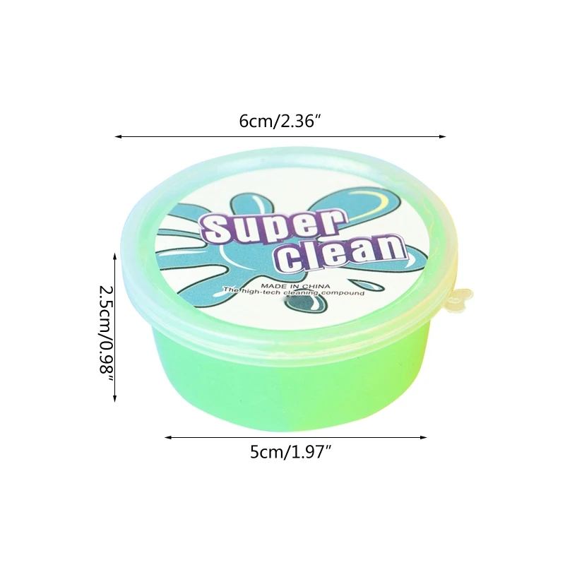 Cleaning Gel Keyboard Cleaner Dust Putty for Car Dash Vent Universal Office Electronic