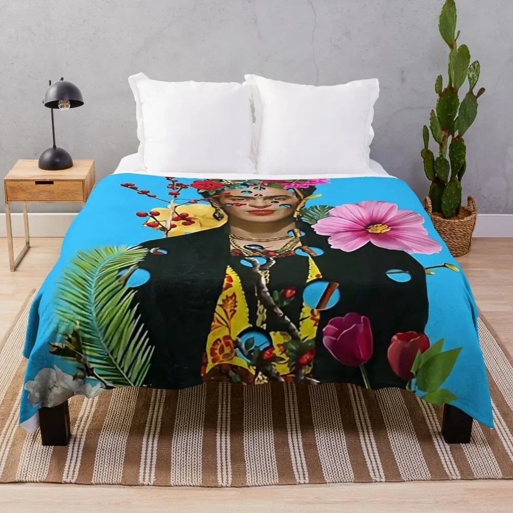 

Darkest Kahhlo Throw Blanket Soft Beds Kid'S Blankets