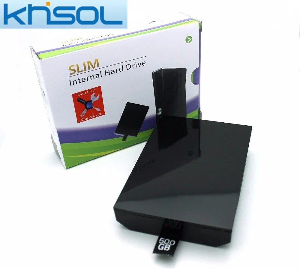 Disco Rigido Hdd 20/60/120/250/320/500Gb Per Console Xbox 360 Slim/Xbox 360E Per Microsoft Xbox360 Slim Juegos Consola