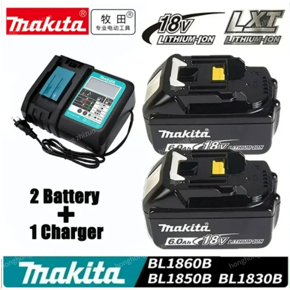 

Original 18V 6000mAh Makita Power Tools Replacement Accessories BL1860 BL1850 BL1830B BL1815 Li-ion Rechargeable batteries Pack
