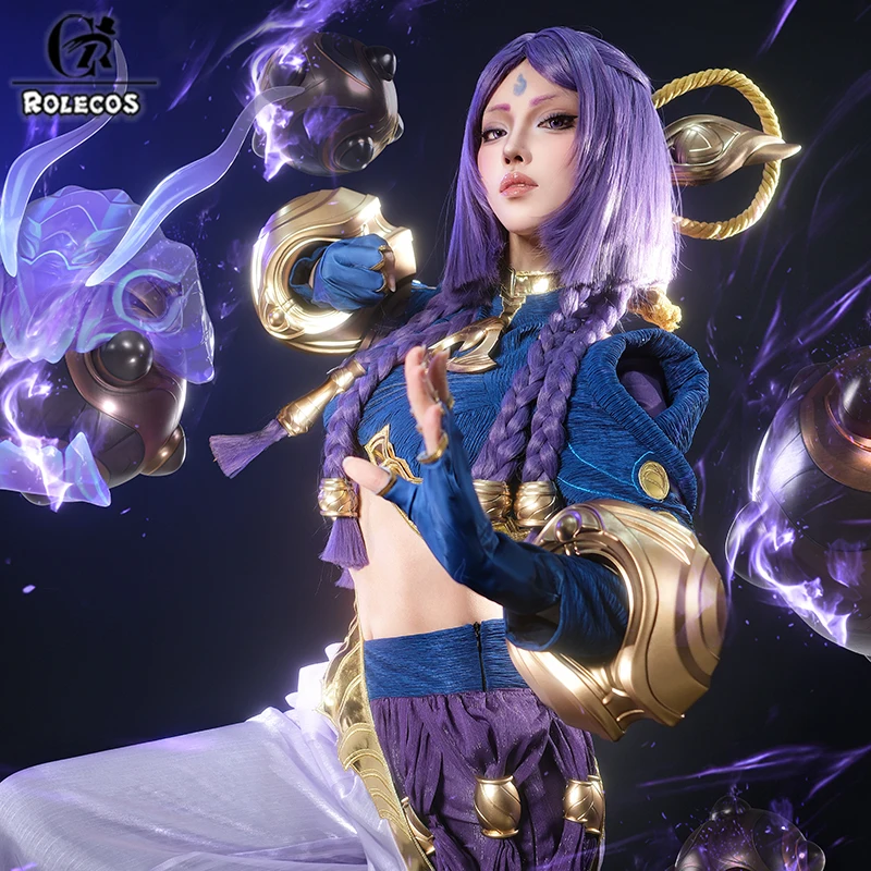 ROLECOS Gioco LOL The Unbroken Faith Yunara Costume Cosplay Donna Halloween Party Gioco di ruolo Vestito LOL Yunara Abiti Cosplay - immagine 3