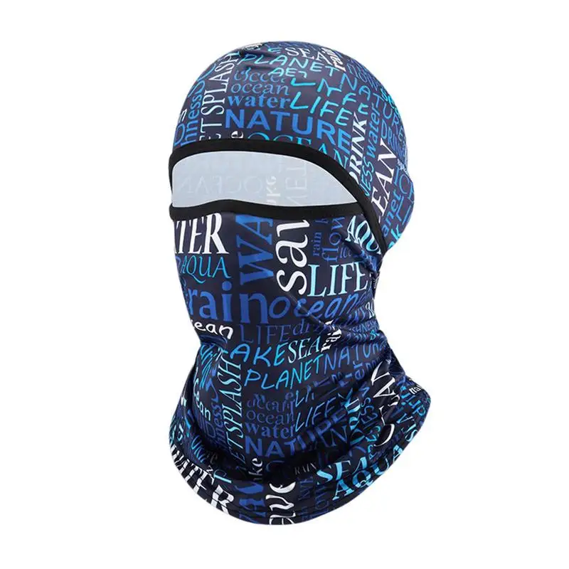 

Cycling Face Cover Neck Gaiter Sun Protection Full Face Cover Summer Sun UV Protection Face Cover Neck Gaiter Headgear For