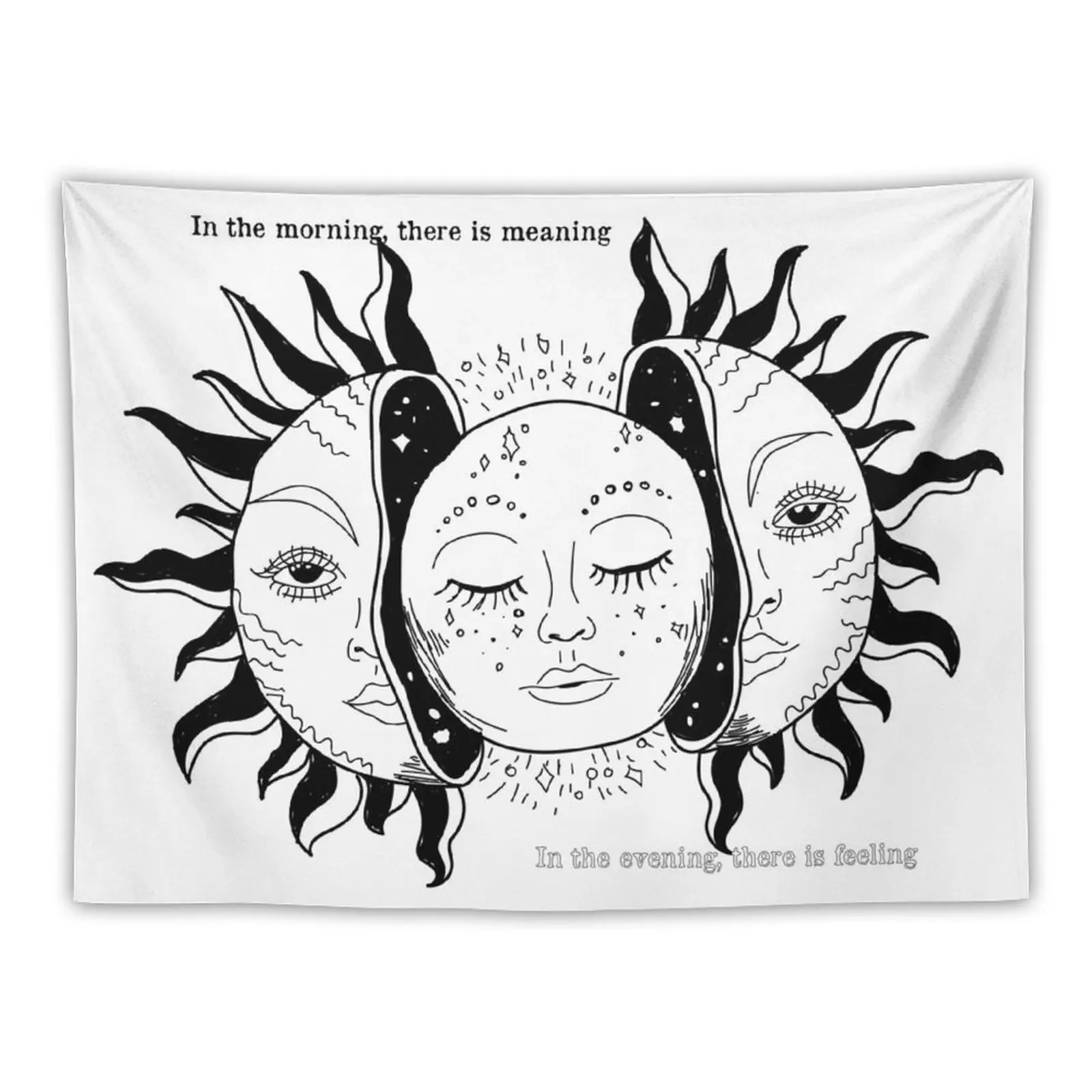 sun & moon Tapestry Home Decorations Aesthetic Home Decoration Accessories Bedroom Decor Aesthetic Decorative Paintings Tapestry