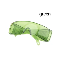 Dental Protective Safety Glasses with UV Protection for Tooth Whitening Procedures (Green)