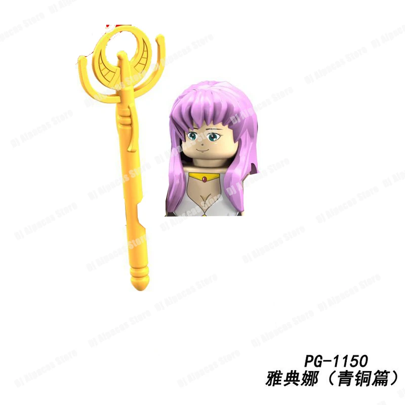 Gold Saint Shiryu Seiya Hyoga Ikki Shaka Dohko Mu figure Minifigures Building Blocks Toys