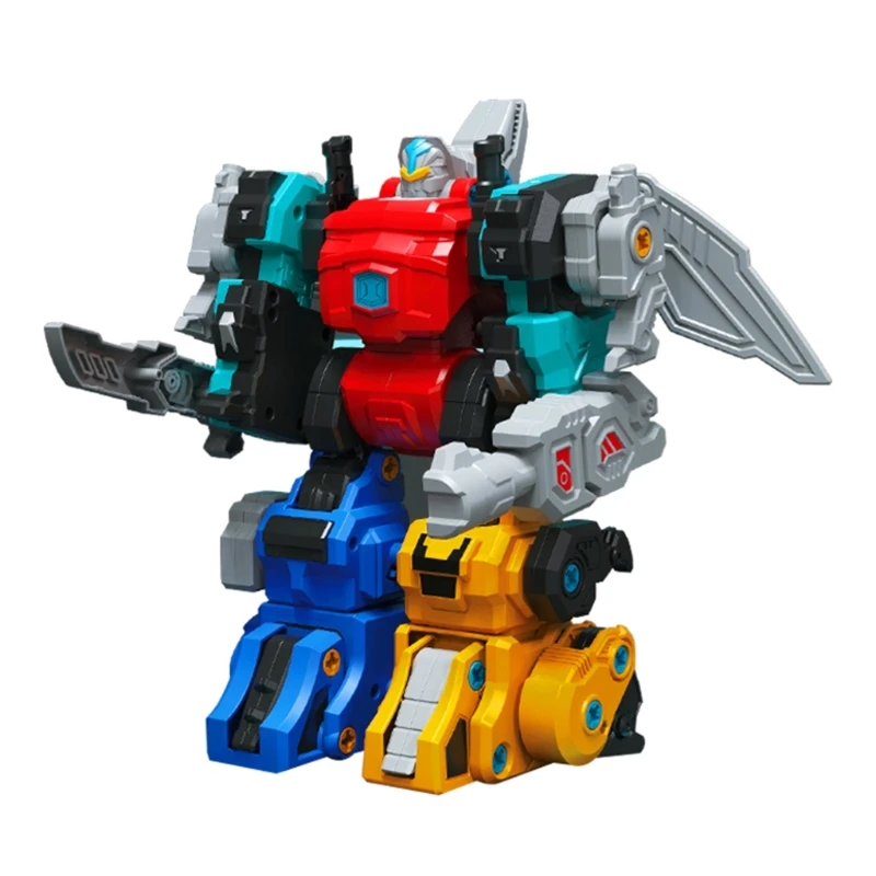 

4in1 Assembly Brick Dinosaur Screw Diy Construction Set Building Block Tyrannosaurus Robot Model Screwdriver Toy 1560