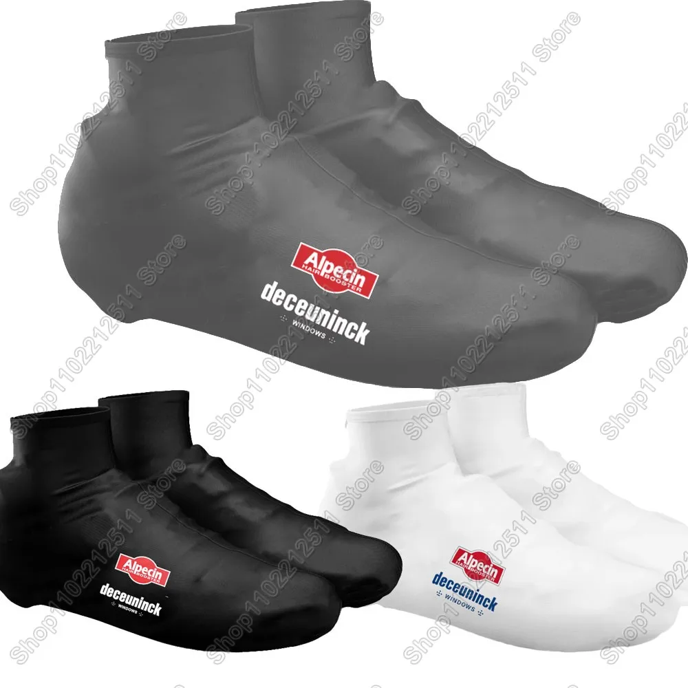 Alpecin Deceuninck Team Cycling Shoe Covers Road Bike Shoes Cover MTB Jerseys Dust-proof Non-slip Outdoor Bicycle Overshoes