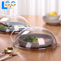 Couvercle anti-éclaboussures pour micro-ondes, couvercle de chauffage pour four domestique, couvercle transparent pour assiette, poignée, accessoires de cuisine 1