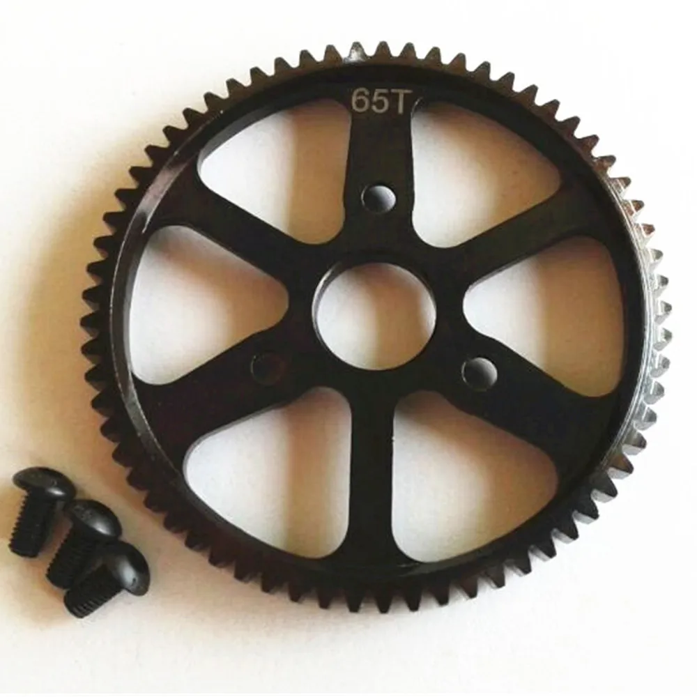 1 Pz Hard Steel 65T Spur Main Gear Per Traxxas 1/10 Summit E-Revo E-Maxx #3960