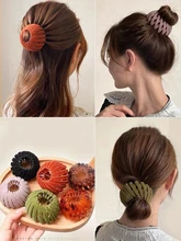  DIY Magic Hairpin Shark Clip Hair Simple Hairpin Lazy Braider Tool Ponytail Hair Clips Women Headband Hair Styling Accessories 