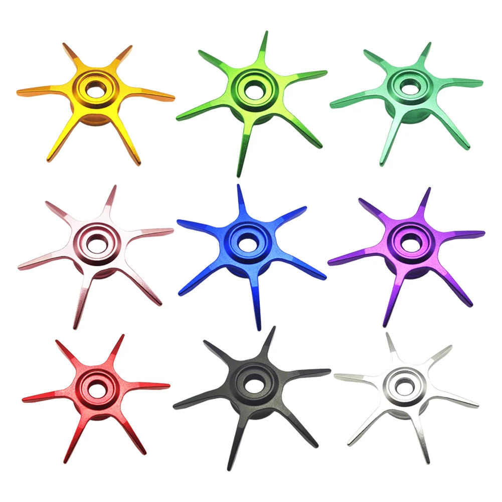 Fishing Baitcast Reel Parts Modified Abu Max Series B3B4P3P4P5 Water Droplet Wheel Six StarBrake Fishing Accessories