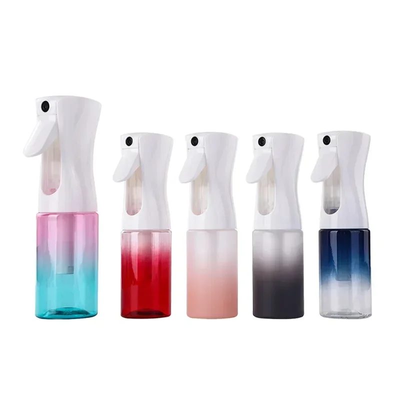 Hair Spray Bottle 300/200ml Refillable Continuous Mist Salon Barber Tools