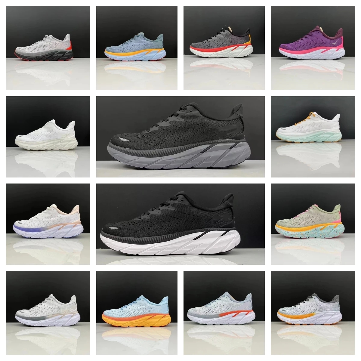 

MuluszCup Running Shoes Clifton 8 Men Women Marathon Breathable Shoe Lightweight Outdoor Jogging Walking Sports Casual Sneakers