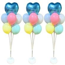 

1/2Set Balloon Stand Floating Support Ballon Column Holder Happy Birthday Wedding Party Decoration Balloon Arch Stand Babyshower