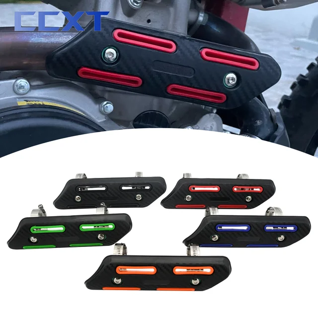 Motorcycle Exhaust Heat Shield Protector Guard cover For BETA RR 480 430 390 350 300 CRFX CRF YZF WRF RMX RMZ DRZ EXC SXF XCF XC