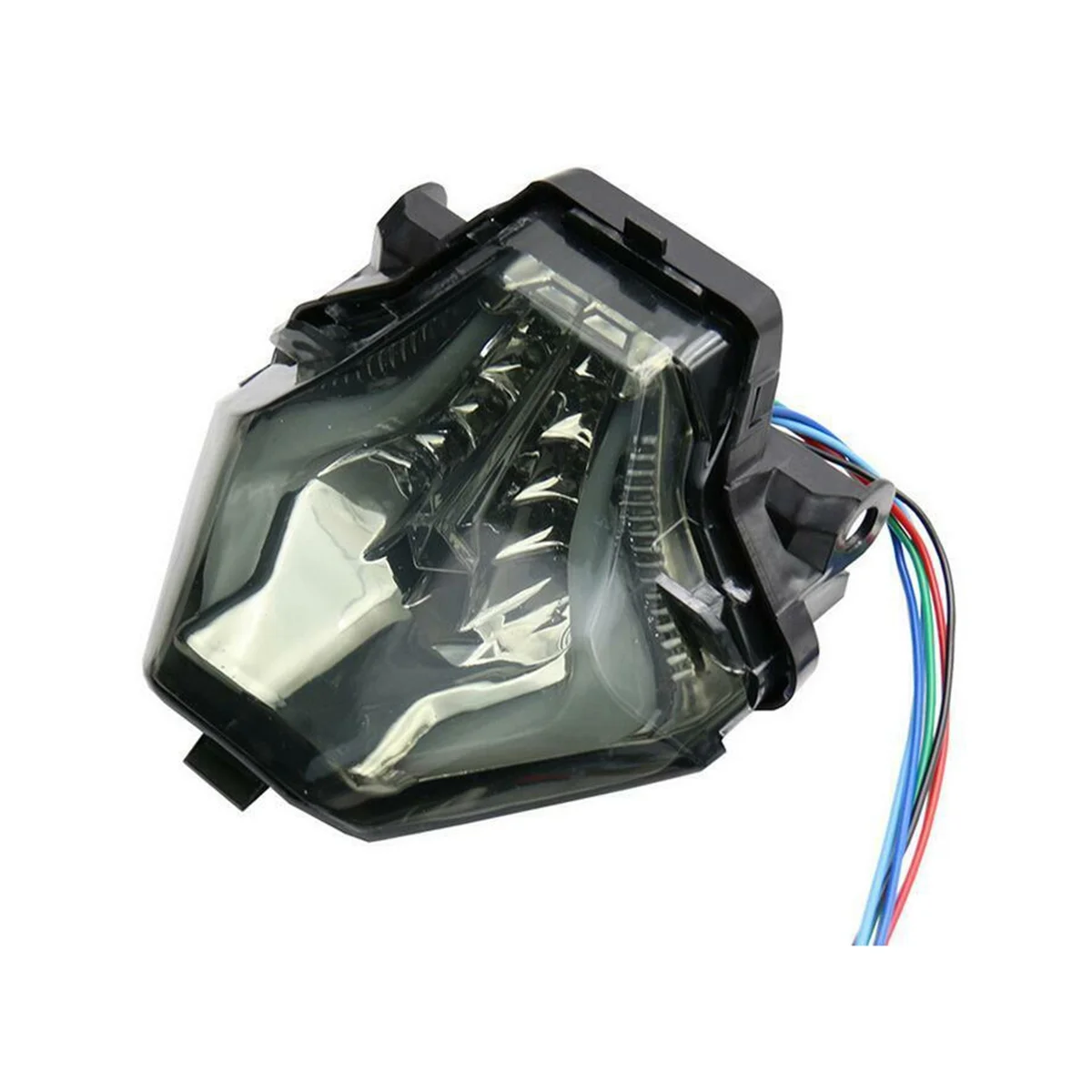 

12V LED Tail Light for Motorcycle Off-Road Vehicle -Colour Brake Light Universal Turning Light 10W IP67 Red Light