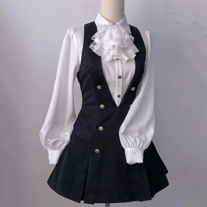 Inu x Boku Secret Service-Inspired Ririchiyo Shirakiin School Uniform Costume for Cosplay Events
