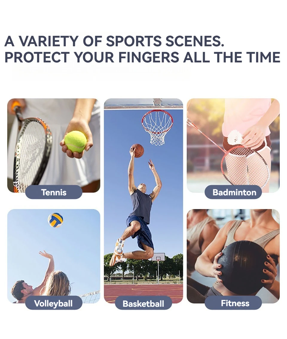 Protective finger and thumb splint brace for kids and adults during sports