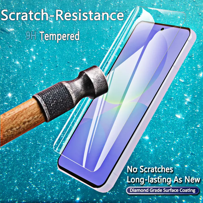 Premium Tempered Glass Screen Protectors - Anti-Scratch, HD Clarity, Case-Friendly, 6.7