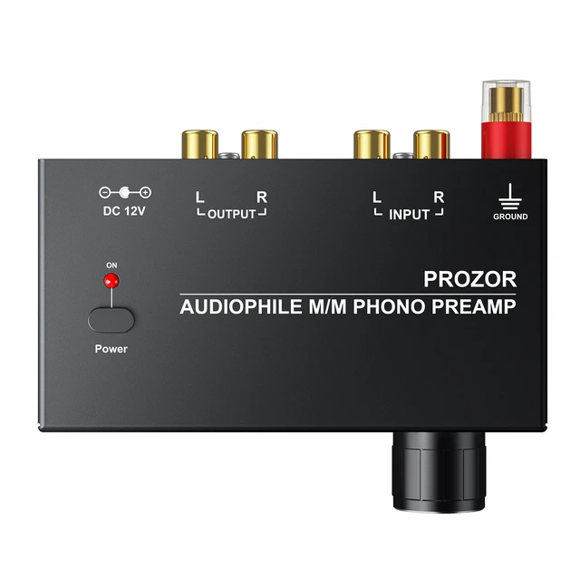 Comprar Preamplificador Audiophile M/M Phono Preamp con controles