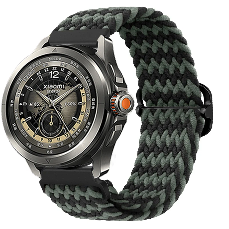 Nylon Braided Fabric Bracelet Wristband