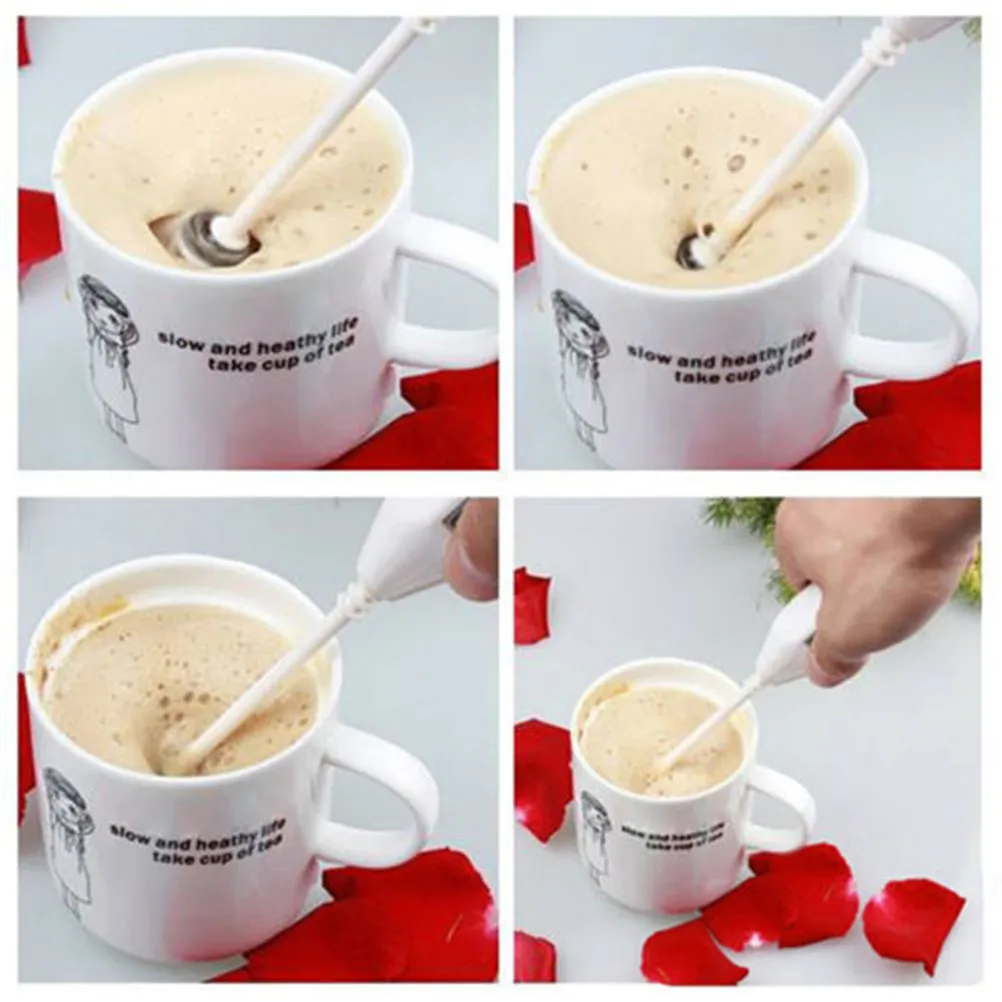 Mini Handy Electric Whisk Mixer Coffee Milk Frother Foamer Kitchen Tool electric milk frother,electric whisk