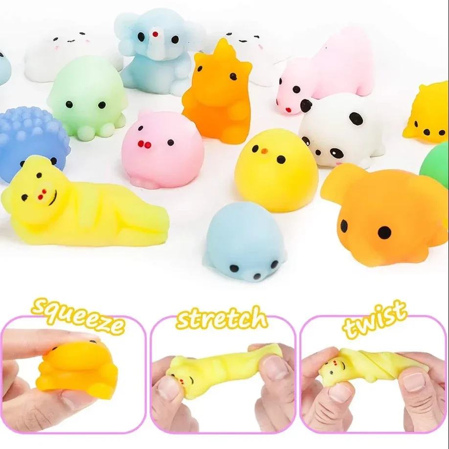1/5/10PCS Kawaii Squishies Mochi Animal Squishy Toys for Kids Antistress Ball Squeeze Party Stress Relief Toys for Birthday gift 5