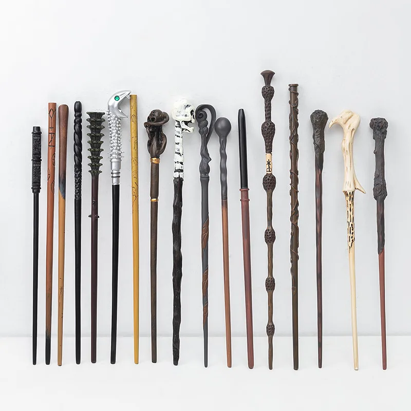 Anime Cosplay Props Superhero Cosplay Props Metal Core Magic Wand Harry Potter Halloween Cosplay Costumes No Box