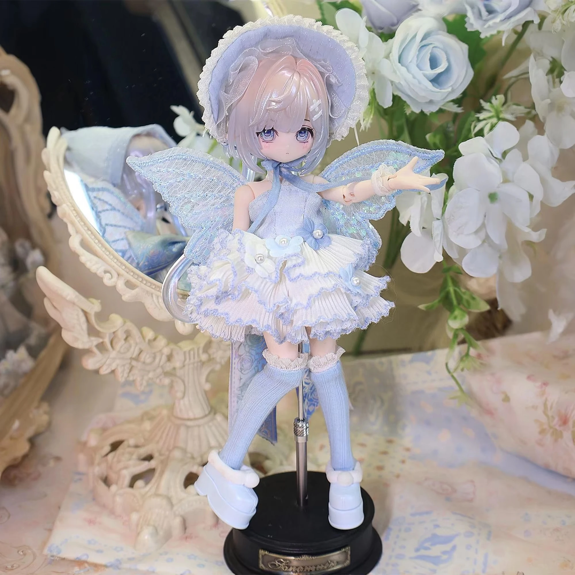 Charming Maid Dress - Sweet Spring Summer Doll Costume (1/8, 1/12 Size)