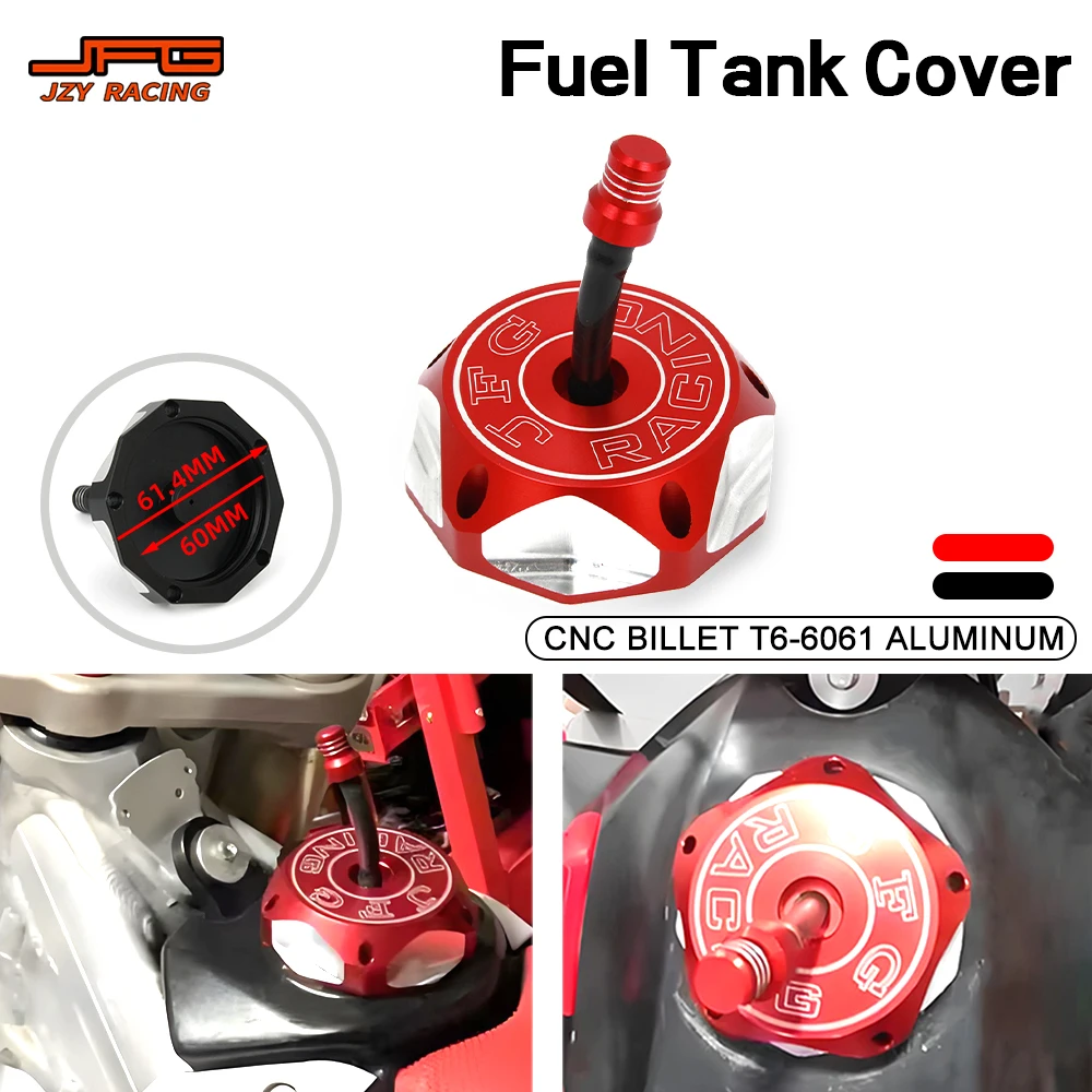 Gas Cap Oil Tank Cover for HONDA XR 70R 80 100R 200 250 400 600L 650 CRF 250X 250R 450R 450X 450RX TRX 400EX 450R CNC motorcycle fuel tank cover cap