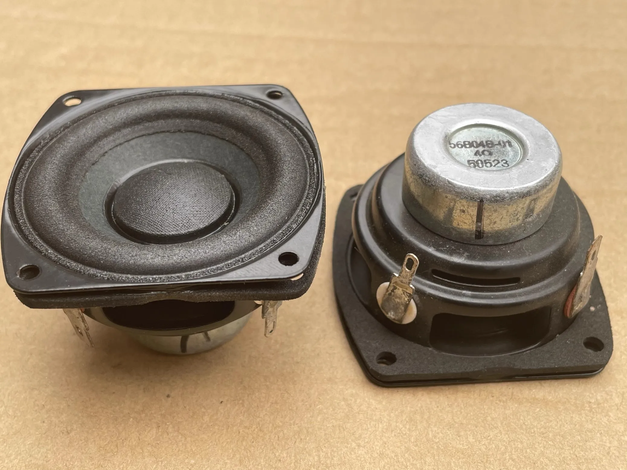 GHXAMP 2.25 inch For LG neodymium full range speaker large voice coil long stroke Bubble edge paper basin woven 55*57mm 4ohm 20W