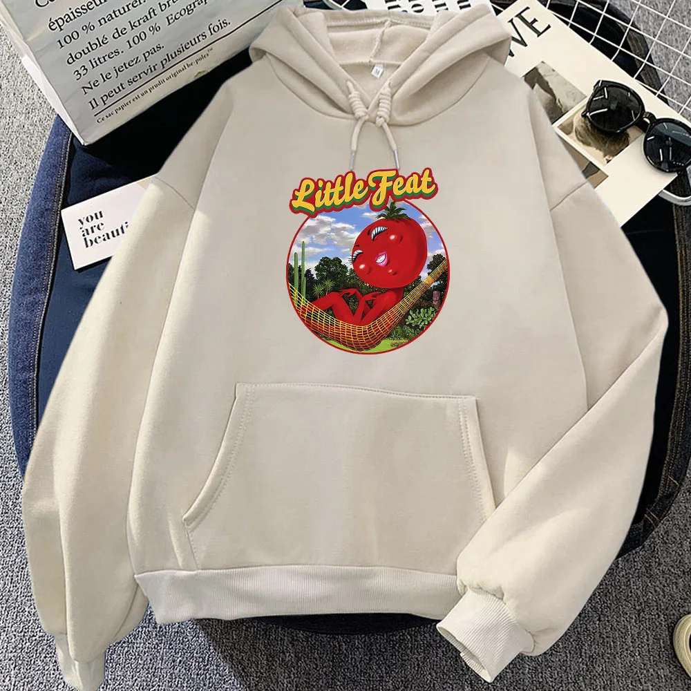 Little Feat Tomato Graphic Hoodies Moletom Feminino Women Men Winter Comfortable Sweatshirts Gothic Fashion Printing Sudaderas 4