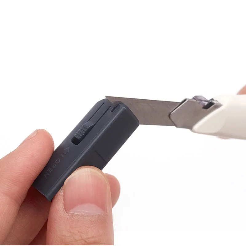 Vinyl-Schneidemesser, kein Schütteln, Allzweckmesser, Autoaufkleber, Abziehbilder, 9 mm, 30 Stück ° Blade Pocket Craft Knife Widnow Tint Film Schneidwerkzeug – Detail 9