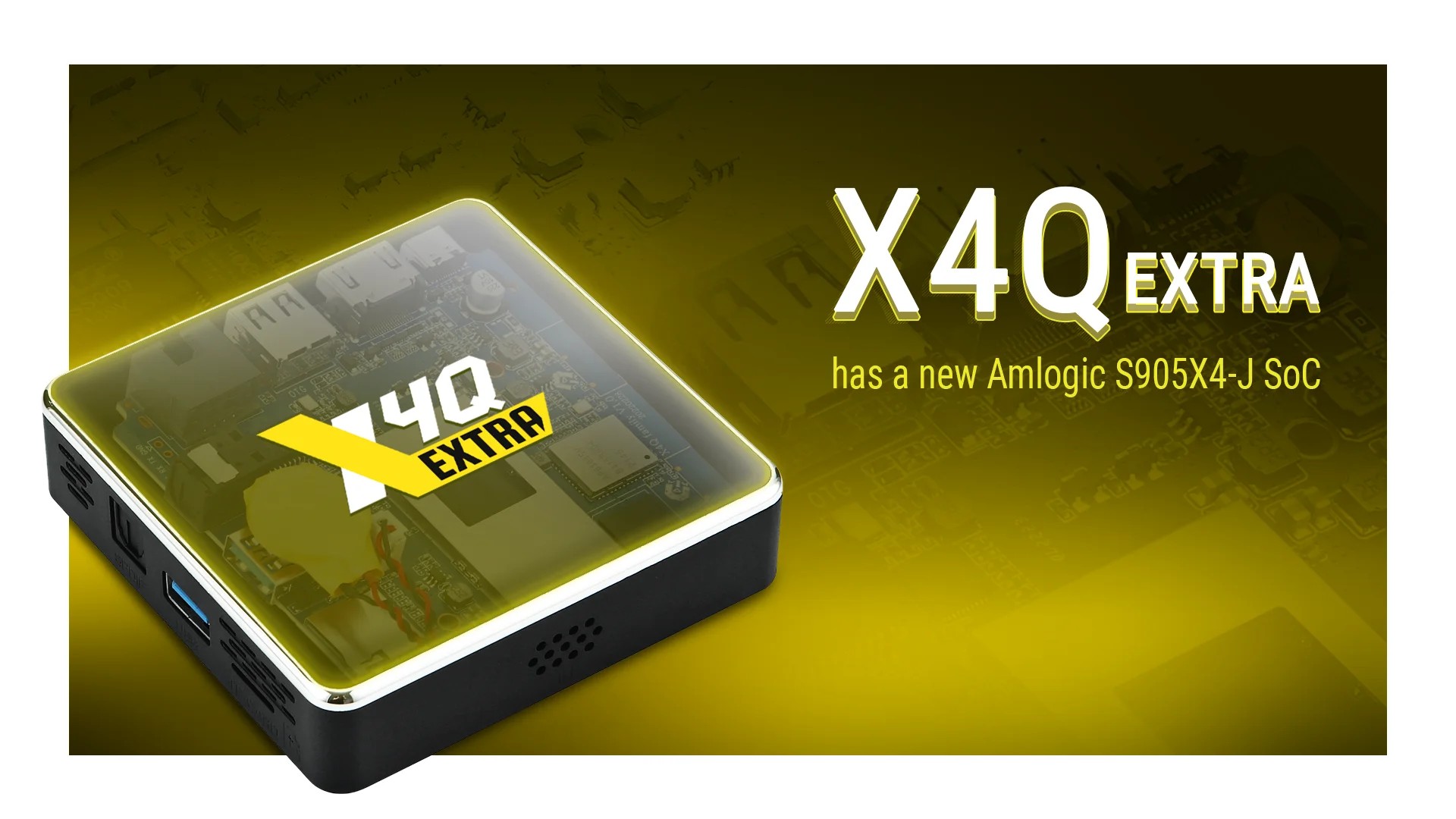 Newest X4Q Extra Smart TV Box Android 11 Amlogic S905X4-J 4GB 128GB 2.4G/5G Wif
