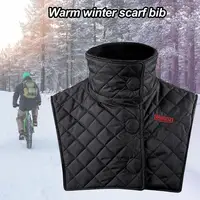 Waterproof Winter Warm Scarf Neck Wrap Bib Windproof Thermal Hood Neck Warmer Scarves For Winter Sports Motocycle Riding Scarf 2