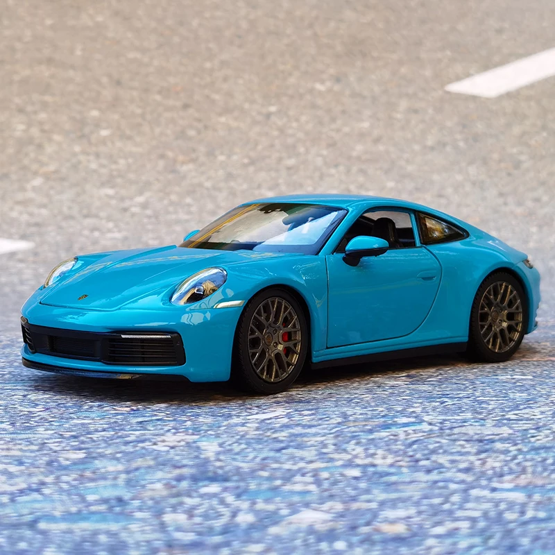 

Welly 1:24 Porsche 911 Carrera 4S Alloy Sports Car Model High Simulation Diecast Metal Toy Vehicles Car Model Childrens Toy Gift
