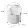 Cosmetic Storage Box Bathroom Big Capacity Waterproof Dustproof Jewelry Makeup Organizer Home Skin Care Make Up Storage Drawer 6