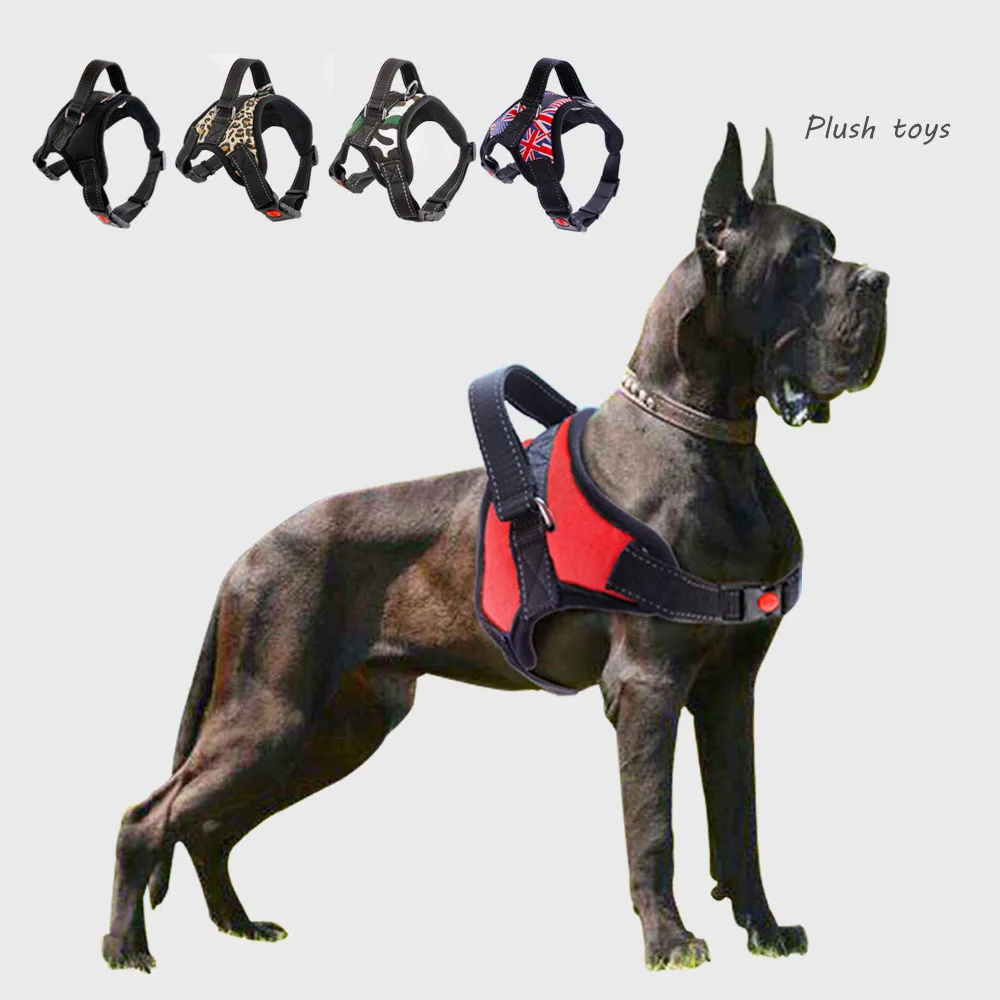 New Pattern Pet Chest Strap Explosion Proof Punch Pet Traction Rope Dog
