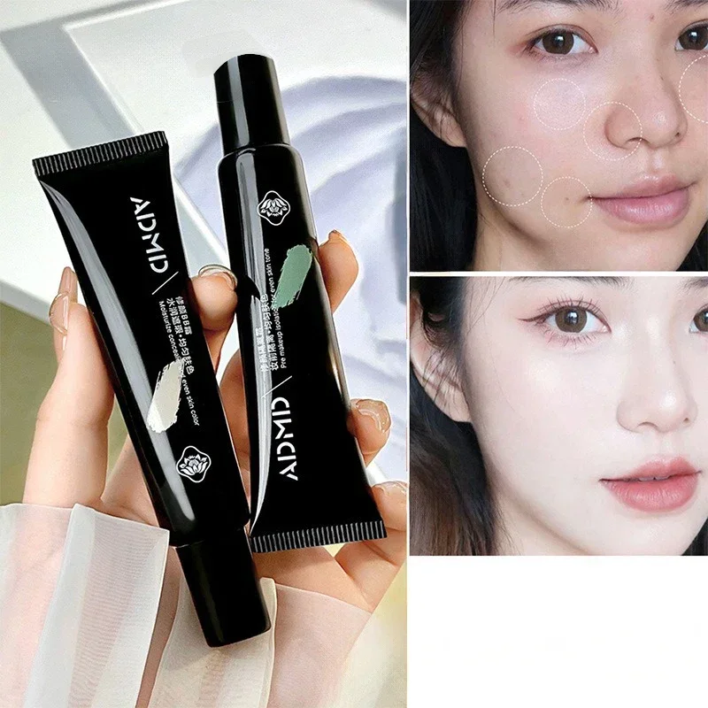 Primer per trucco viso BB Cream Contorno Colore Isolamento Copertura Cicatrici da acne rosse Barriera Fondotinta impermeabile Crema base per trucco naturale - immagine 4