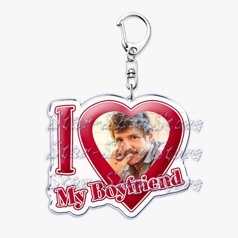 Heißer Pedro Pascal I Love My Boyfriend Herz-Schlüsselanhänger für Damen, Accessoires, Schlüsselanhänger, Ring, Schlüsselanhänger, Schmuck, Fans, Geschenke – Detail 37