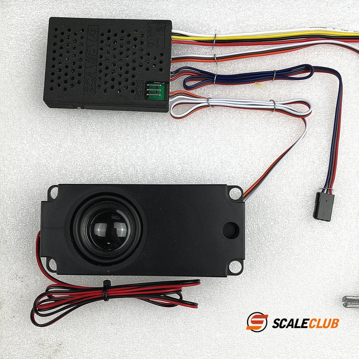 

Scaleclub Model 1：14 Drag Head Sound Group Mud Head Sound Module For Tamiya Lesu For Scania Man Actros Volvo Car Parts