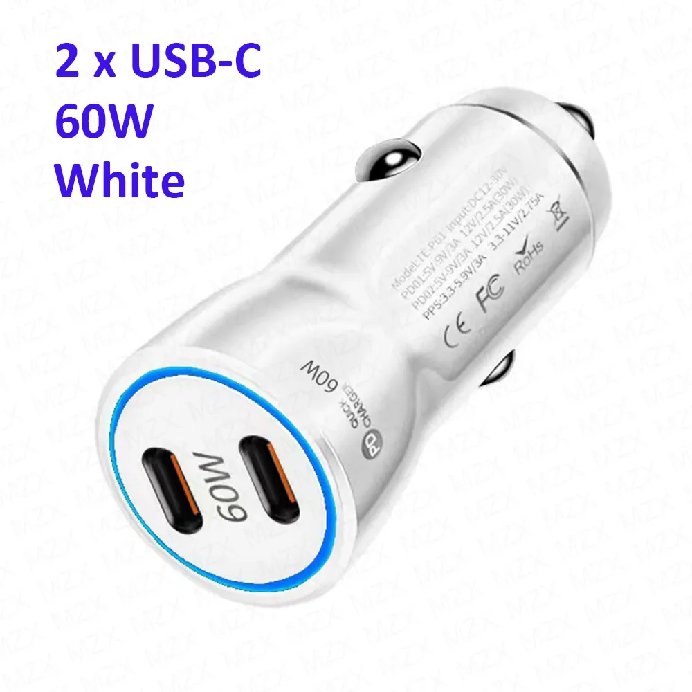 ตัวเลือกสินค้า ที่ชาร์จรถยนต์เร็ว 60W ชาร์จได้ทุกอุปกรณ์